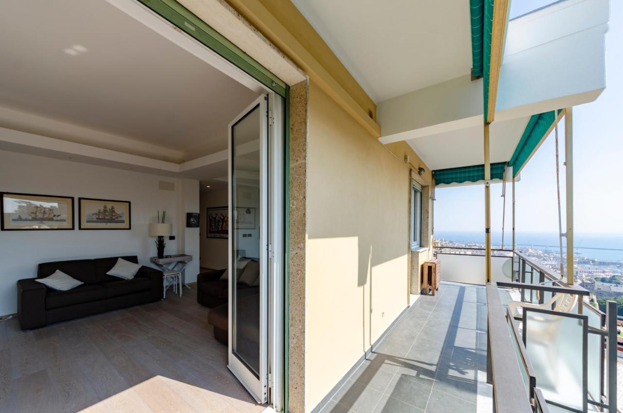 Joivy Great Flat With Sea View Apartment เจนัว ภายนอก รูปภาพ