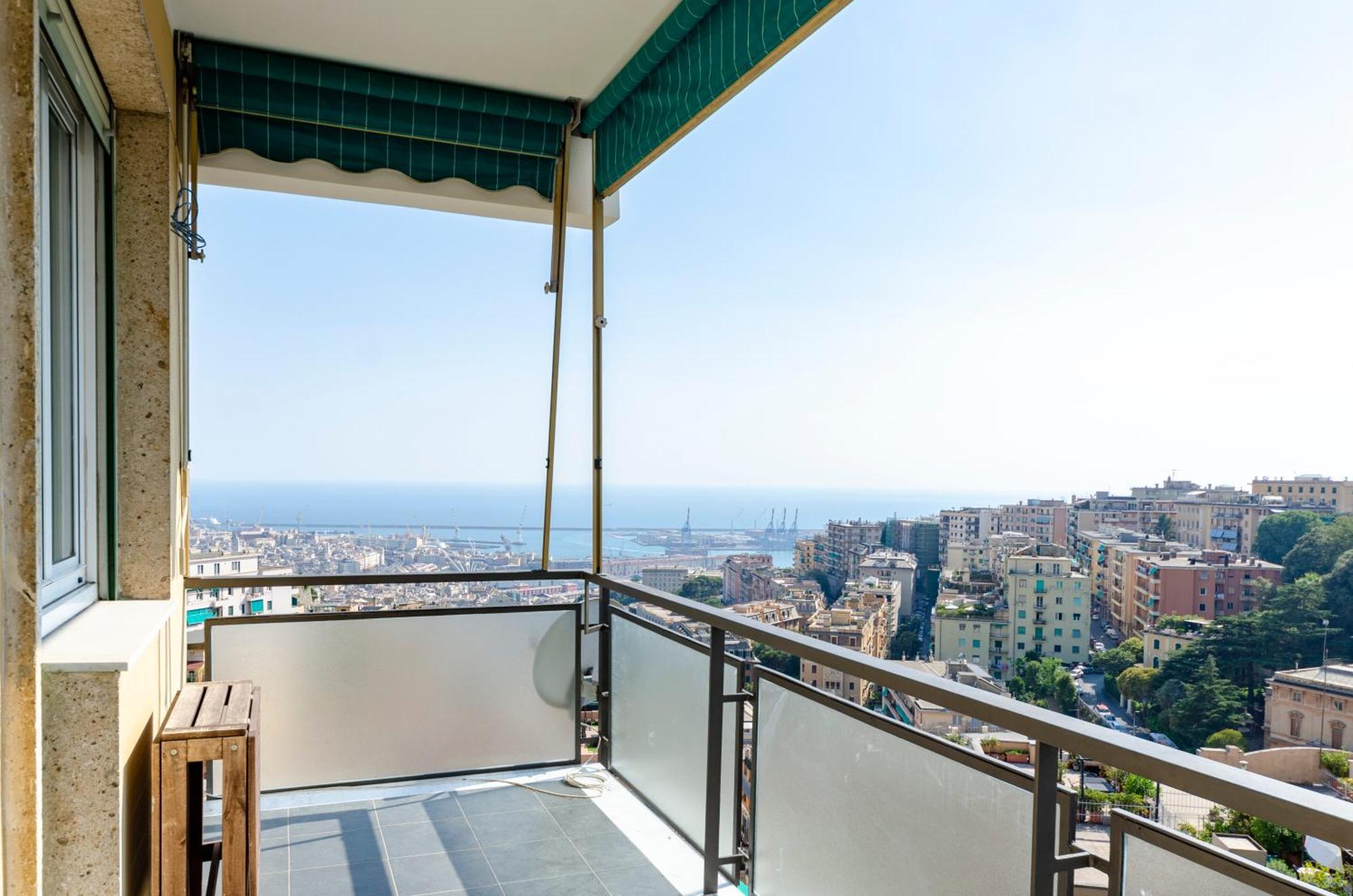 Joivy Great Flat With Sea View Apartment เจนัว ภายนอก รูปภาพ