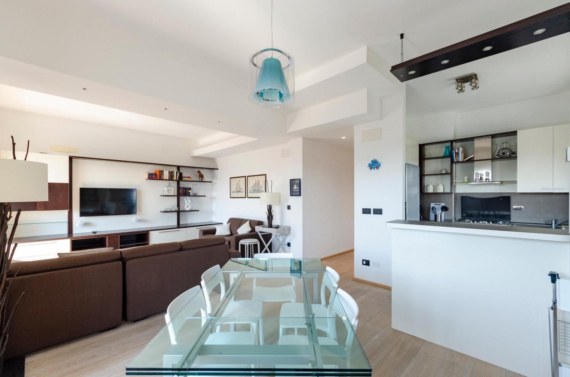 Joivy Great Flat With Sea View Apartment เจนัว ภายนอก รูปภาพ