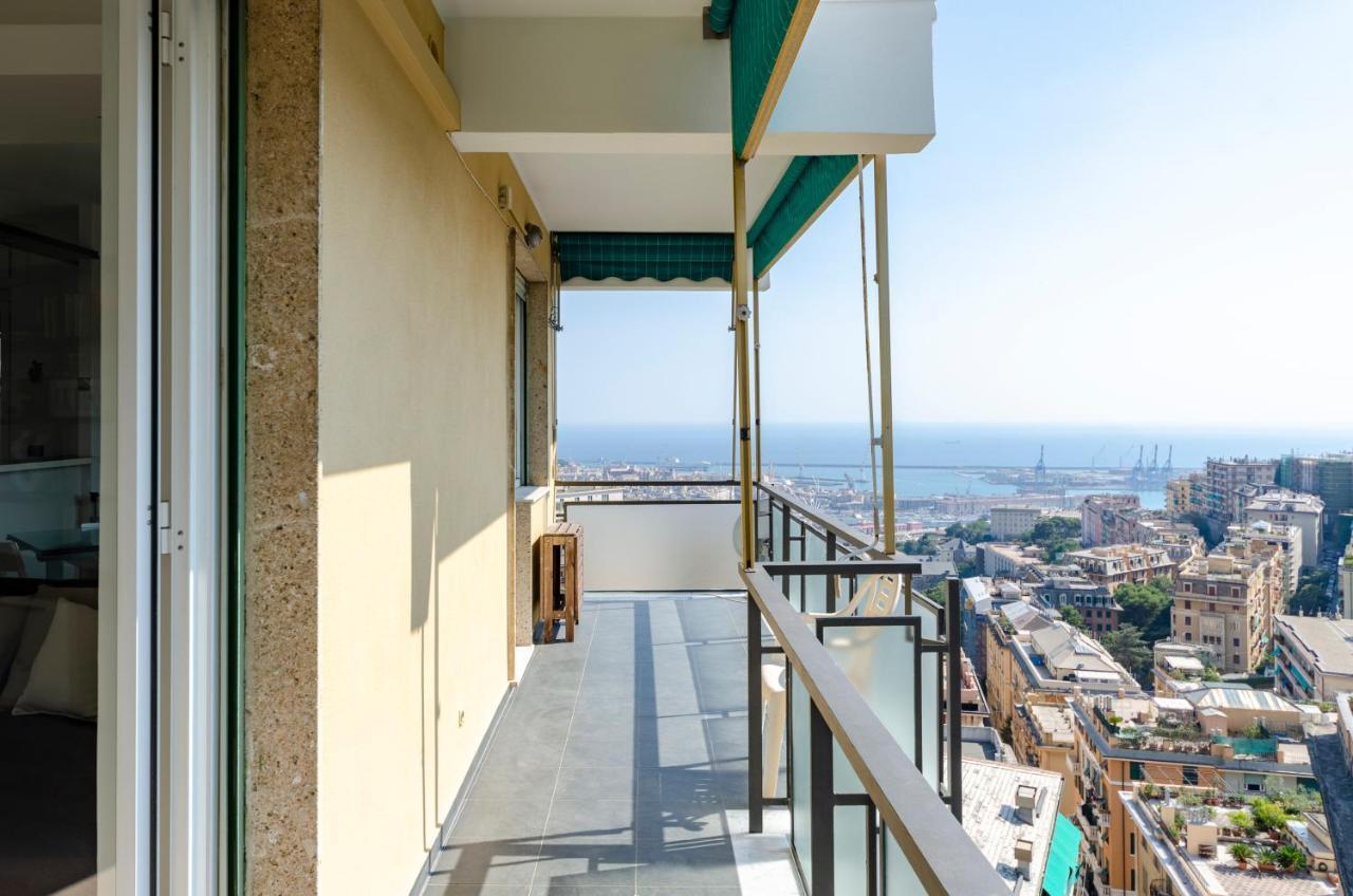 Joivy Great Flat With Sea View Apartment เจนัว ภายนอก รูปภาพ